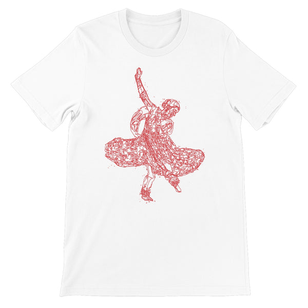 Indian Classical Dance - Kathak Unisex Short Sleeve T-Shirt